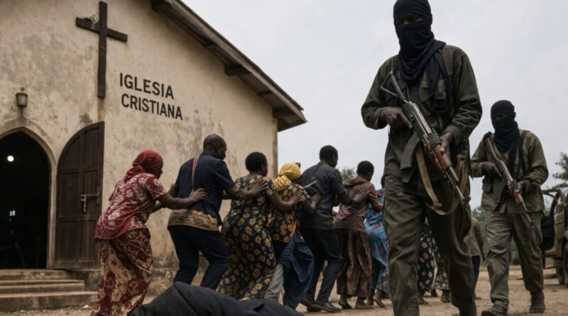 Asesinado un pastor evangélico y secuestrados cuarenta feligreses en un ataque a una iglesia en Nigeria