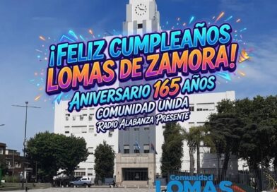 Lomas de Zamora celebra su 165.º aniversario con orgullo y comunidad